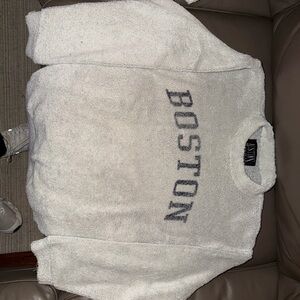 Boston White Sweater